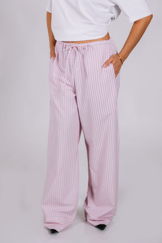 Pink Striped Pantaloons