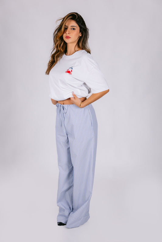 Blue Striped Pantaloons