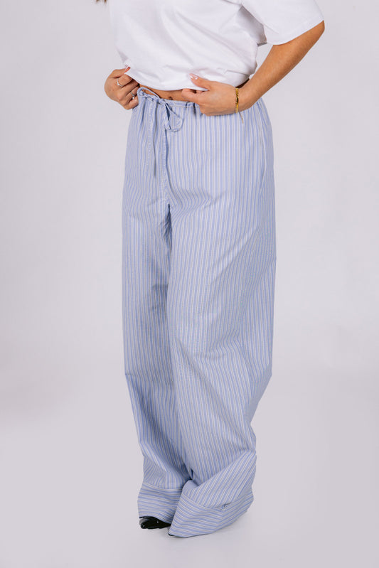 Blue Striped Pantaloons