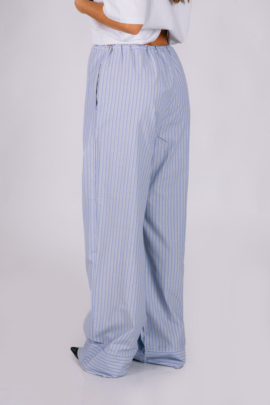 Blue Striped Pantaloons
